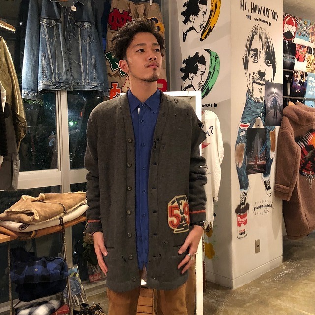PICK UP STUFF!!☆レタードカーディガン☆総柄シャツ☆D&G☆GAP