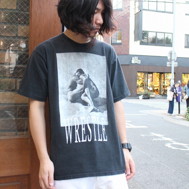 VTG 90s 『WRESTLE』 TEE by Herb Ritts】 | www.ofa.sg