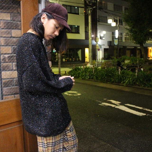 あんたつのkeep on truckin 311☆SEARS クマ柄コットンニット あんたつのkeep on truckin 311☆SEARS クマ柄コットンニット