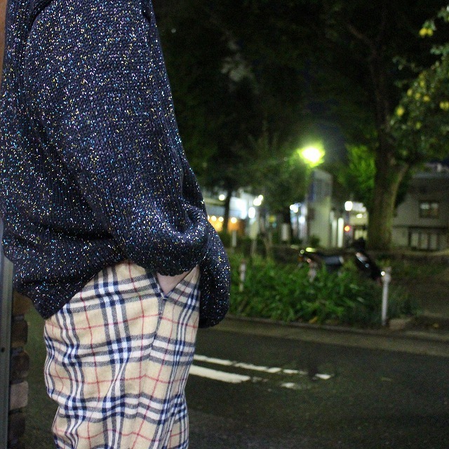未使用タグ付✨バーバリー　ニット　アンゴラ混　ゴルフ　くま　刺繍　L 90s あんたつのkeep on truckin 311☆SEARS クマ柄コットンニット
