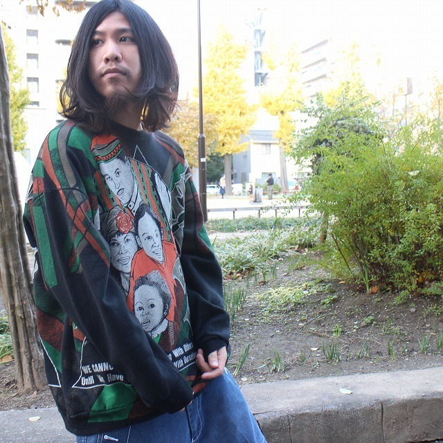 MARITHE]☆W CLASSIC LOGO CROP SWEATSHIRT (Marithe + Francois