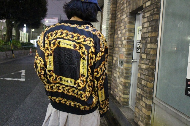 シャネル チェーン 総柄 ブルゾン あんたつのkeep on truckin 199 ☆ブート CHANEL 総柄