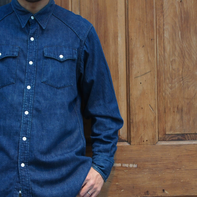 スペシャル 50s Dickies デニムウエスタンシャツ 濃紺