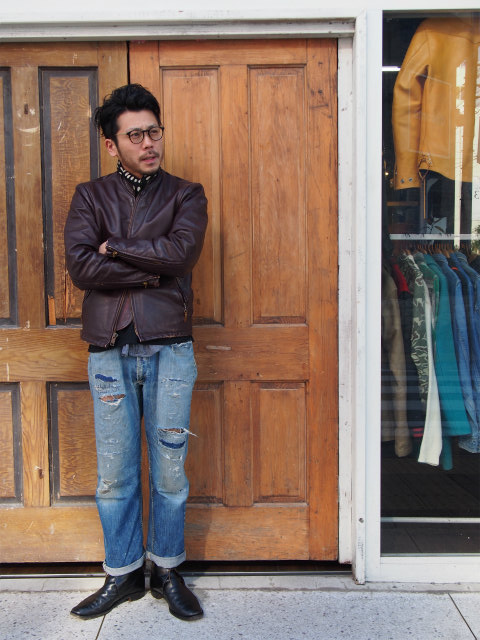 THIS GENUINE LEATHER GARMENT　ヴィンテージ THIS GENUINE LEATHER GARMENT ヴィンテージ
