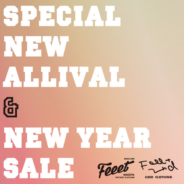 Feeet/Feeet 2nd「SPECIAL NEW ALLIVAL & NEW YEAR SALE」2017