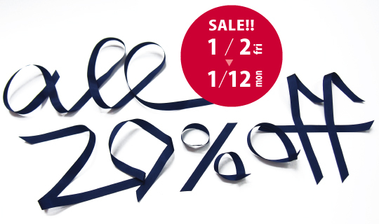 SALE!! 2015.1.2-1.12 all20%off