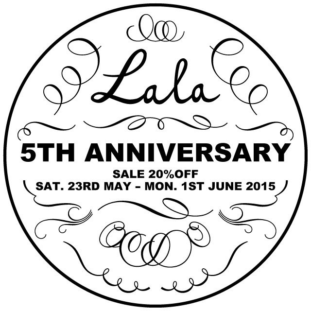Lala5周年セール