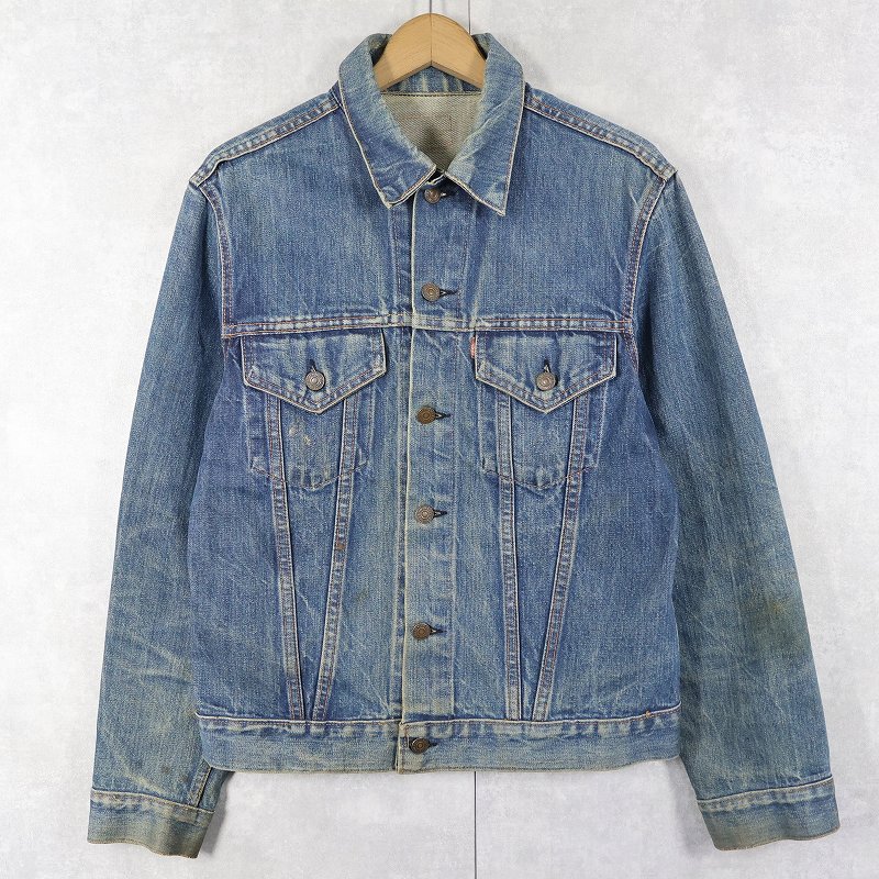 リーバイス ビンテージGジャン 古着526 USAビックE 60s ビンテージ LEVI'S 557 Big E デニム ジャケット サイズ42 3rd