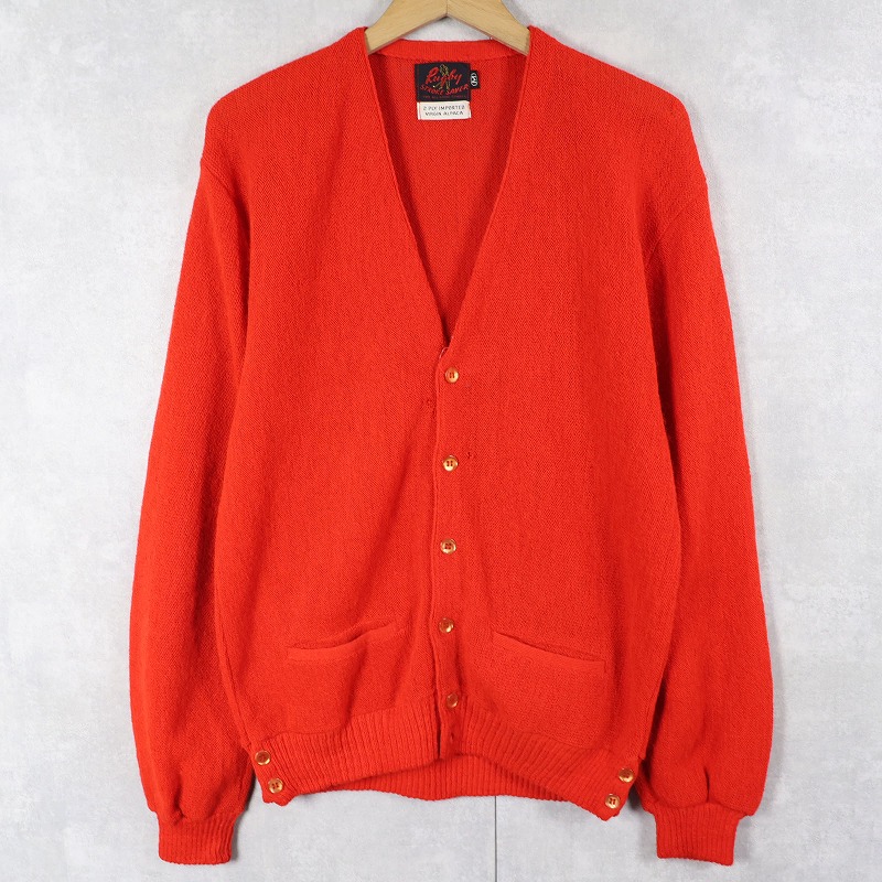 60s 60年代 ウールニット 赤 レッド | ビンテージ古着屋Feeet 通販