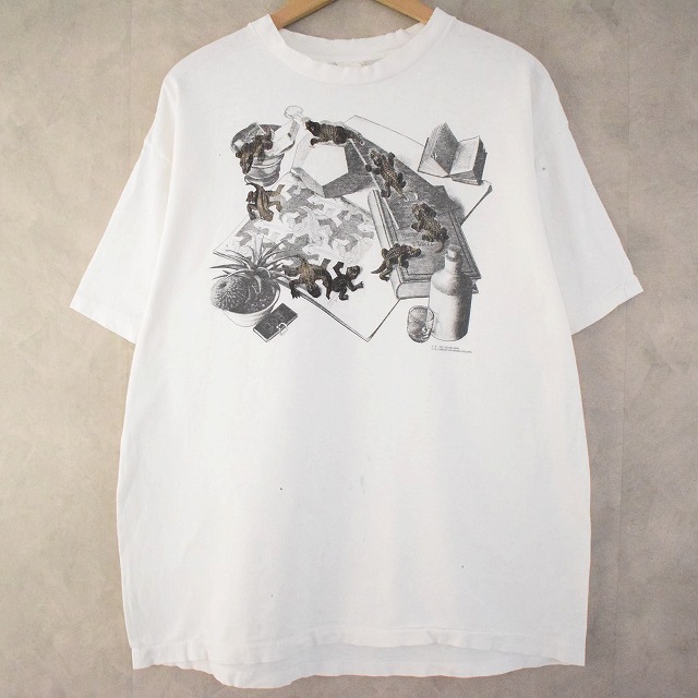 Sky and Water エッシャー escher 90s Tシャツ - Tシャツ/カットソー