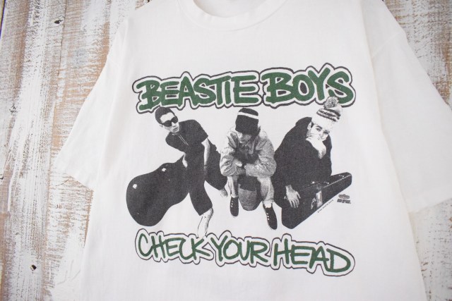 90's BEASTIE BOYS USA製 ヒップホップTシャツ XL [82327]