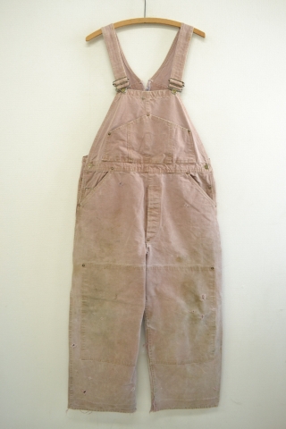 古着 中古 Vintage ビンテージ ヴィンテージ 30 S 40 S Lee リー 山ポケ ダブルニー ダック リー ロングエル ロングl オーバーオール メンズ