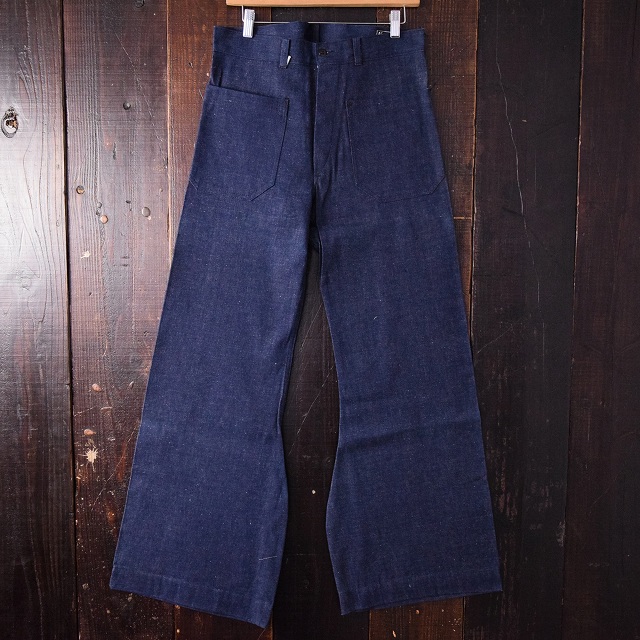 40's〜50's USN デニム巻きパンツ DEADSTOCK