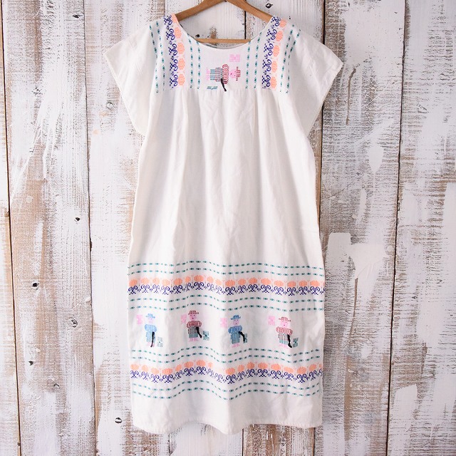 30 Off メキシカン刺繍ワンピース レディース古着屋lala 通販 30 Off メキシカン刺繍ワンピース レディース古着屋lala 通販