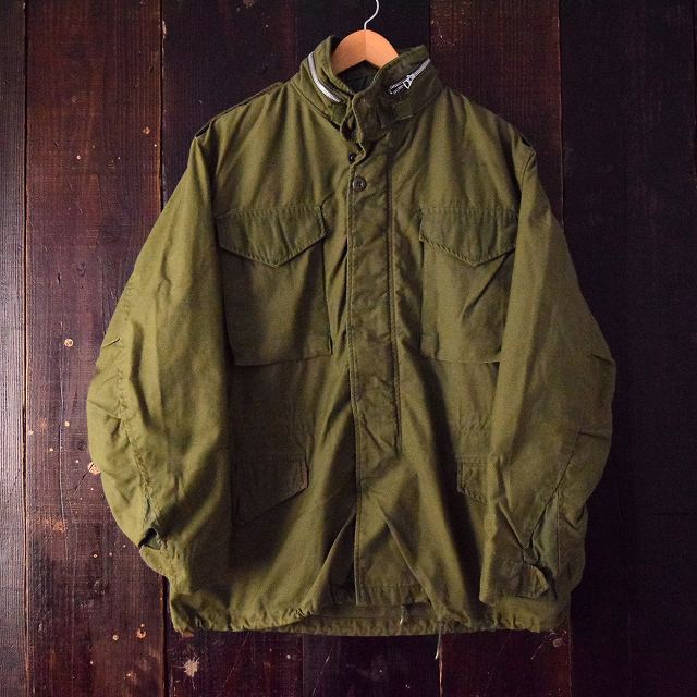 60 S Us Military M 65 グレーライナー フィールドジャケット 60年代