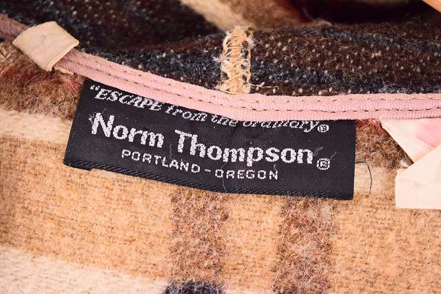 ベストセラー Norm 70's Thompson 70 フードジャケット ウールブランケット ジャケット・アウター