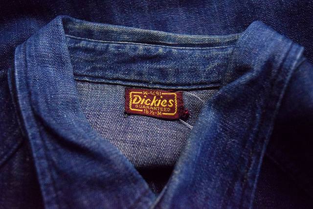 レア！50's vintage dickies ディッキーズ　デニムシャツ