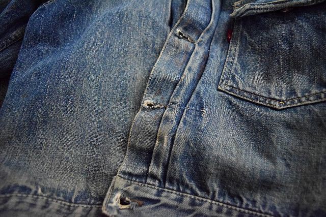 40's〜50's LEVI'S 506XX 1st 40年代 50年代 リーバイス ファースト デニムジャケット 片面 シンチバック