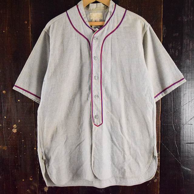 30 S 40 S General Athletic Products Co フランネルコットン マチ付きベースボールシャツ 30年代 40年代 野球 ジェネラルアスレチックプロダクツ 襟付き ビンテージ古着屋feeet 通販 名古屋 大須 メンズ 30 S 40 S General Athletic Products Co フランネルコットン マチ付きベースボールシャツ 30年代 40年代 野球 ジェネラルアスレチックプロダクツ 襟付き ビンテージ古着屋feeet 通販 名古屋 大須 メンズ