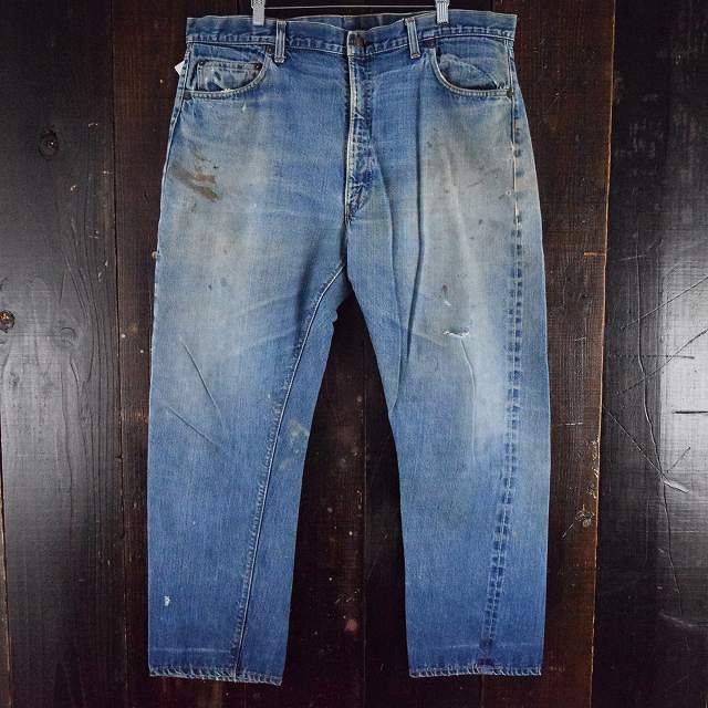 激レア Levi's 70s 505 66前期 赤耳 セルビッチ デニムパンツ - デニム