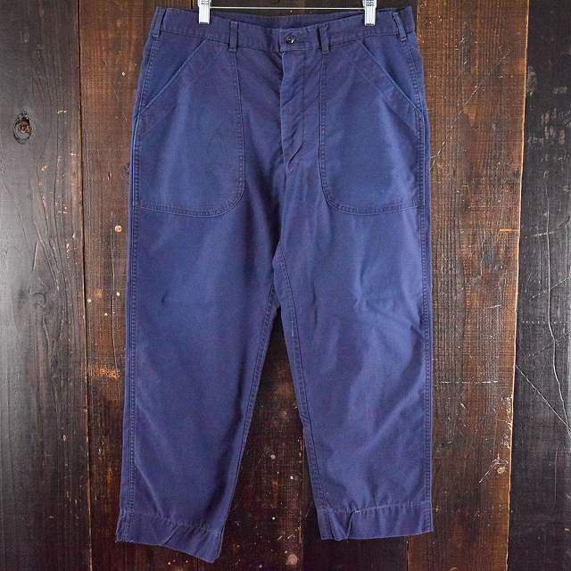 's US.NAVY TROUSERS DARK BLUE ユーティリティーベイカーパンツ