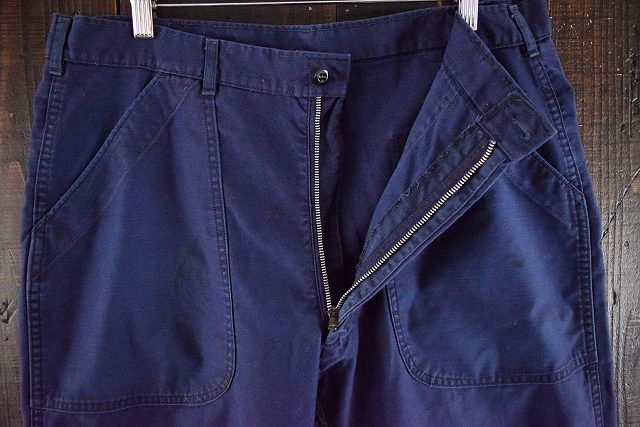 70's US.NAVY TROUSERS DARK BLUE ユーティリティーベイカー 70's US.NAVY TROUSERS DARK BLUE ユーティリティーベイカー