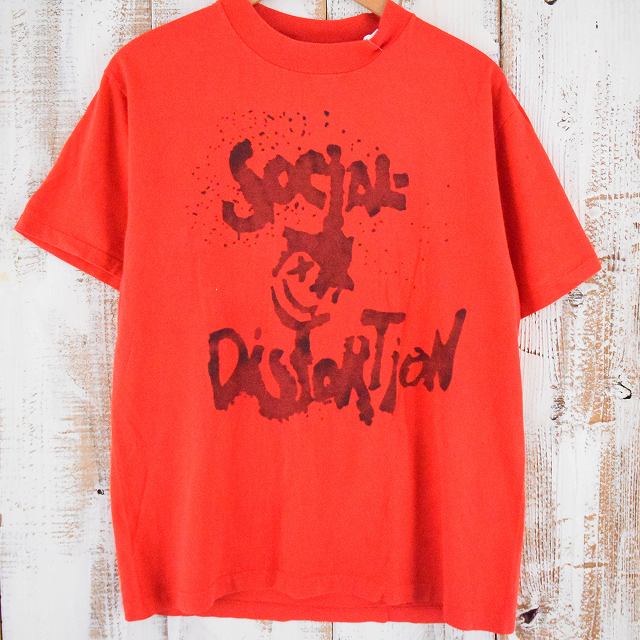 90's Social Distortion USA製 ロックバンドTシャツ