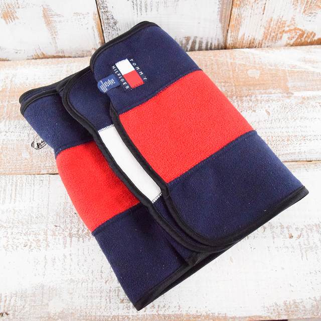 Sale 90 S Tommy Hilfiger フリースマフラー 178cm90年代 トミーヒルフィガー ストール ビンテージ古着屋feeet 通販 名古屋 大須 メンズ