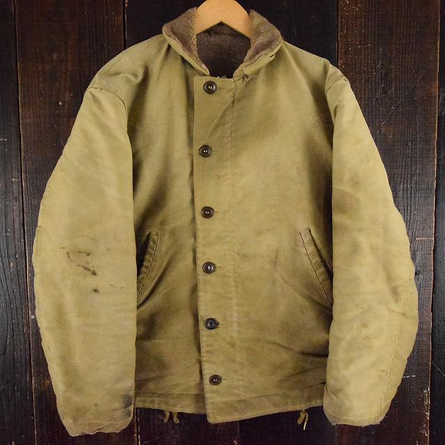 N-1デッキジャケット　50s 米軍　USN着丈67cm