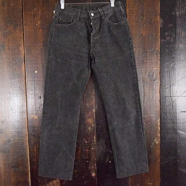 2000s Levi S 501 ブラックデニムパンツ W302000年代 リーバイス 黒色