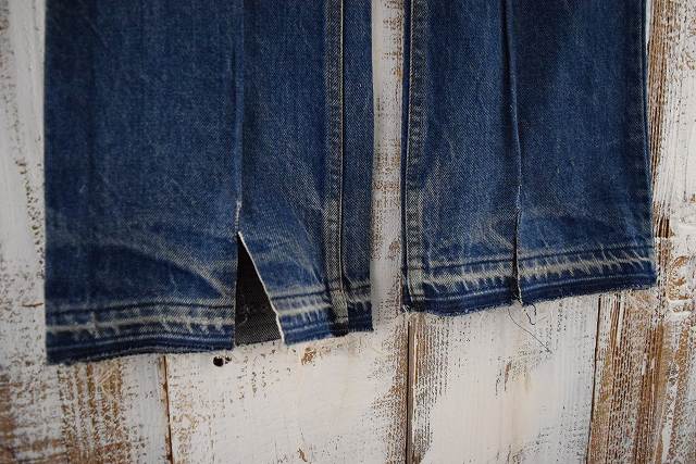 Feeet2nd ORIGINAL Remake Center Press Denim Pants W32