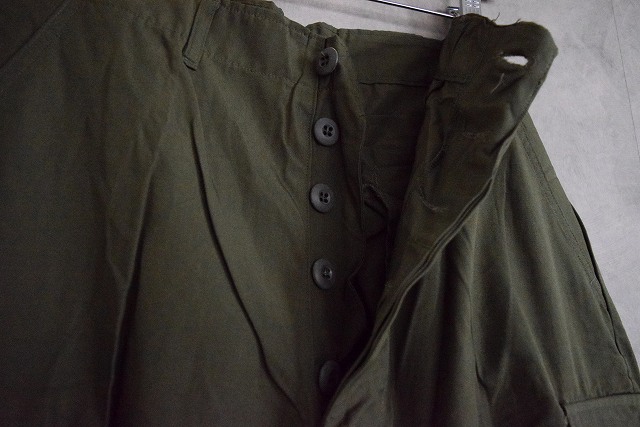 60's US.ARMY ジャングルファティーグパンツ 3rd M-R DEADSTOCK