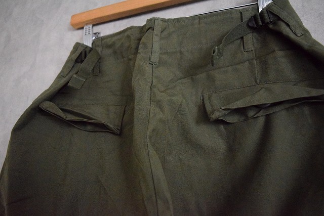 60's US.ARMY ジャングルファティーグパンツ 3rd M-R DEADSTOCK