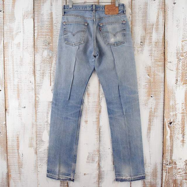 Feeet2nd ORIGINAL Levi's 501 USA製 Remake Center Press Denim Pants W30