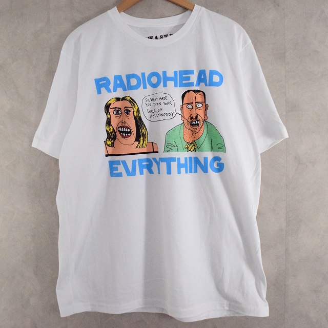 RADIOHEAD EVRYTHING Music T-shirt XXL