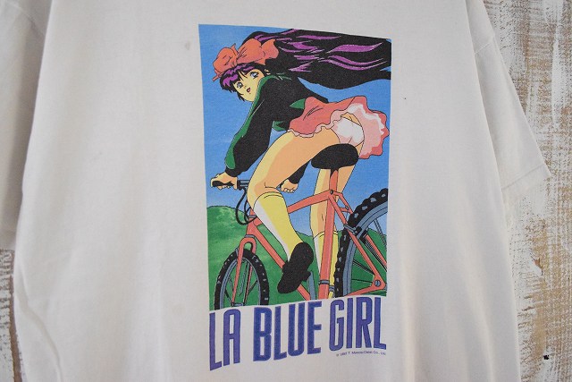激レア　LA Blue girl 淫獣学園　白　XL ヴィンテージ　tシャツ