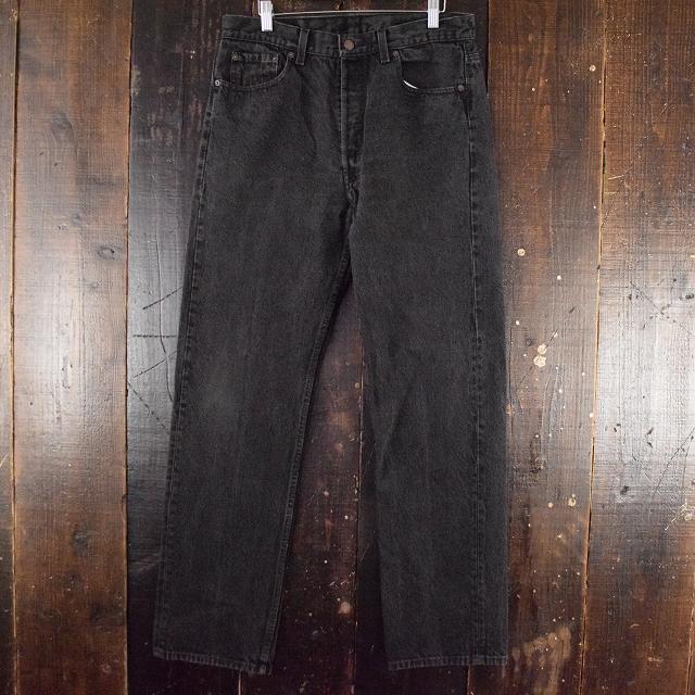 90 S Levi S 501 Usa製 ブラックデニムパンツ W34 90年代 リーバイス