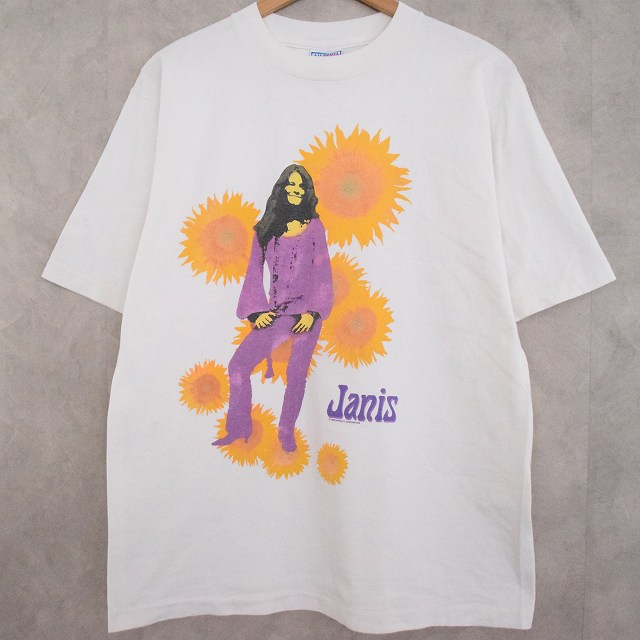90's Janis Joplin USA製 Music T-shirt