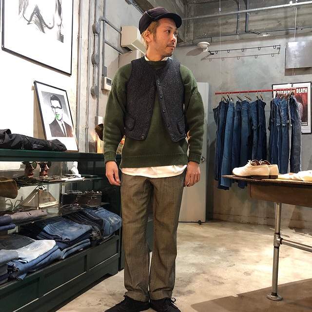 40's BROWN'S BEACH JACKET ビーチクロスベスト