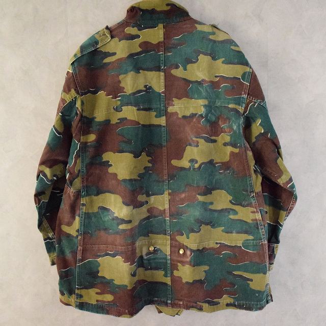 【SALE】 70's ベルギー軍 ジグソーカモ デニソンスモック