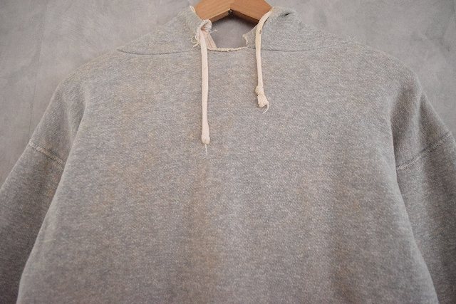 60s DOUBLE FACE SWEAT PARKAスウェットパーカー リブ長