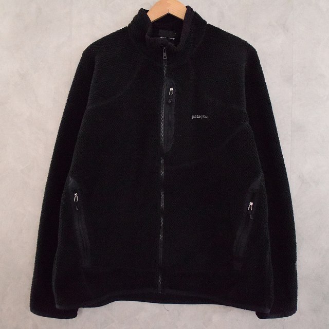 2000年代 パタゴニア 黒 ブラック アウトドア フリースジャケット