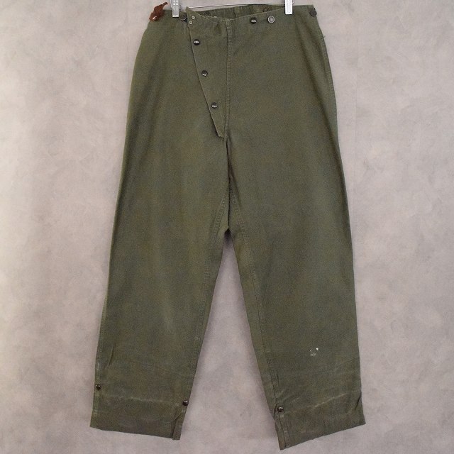 【SALE】 50's U.S.ARMY Fireman Trousers? W35