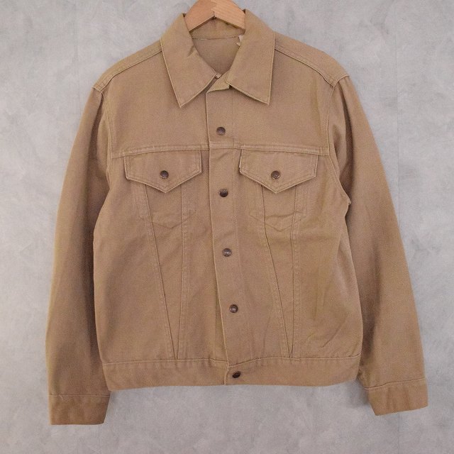 levis tan denim jacket