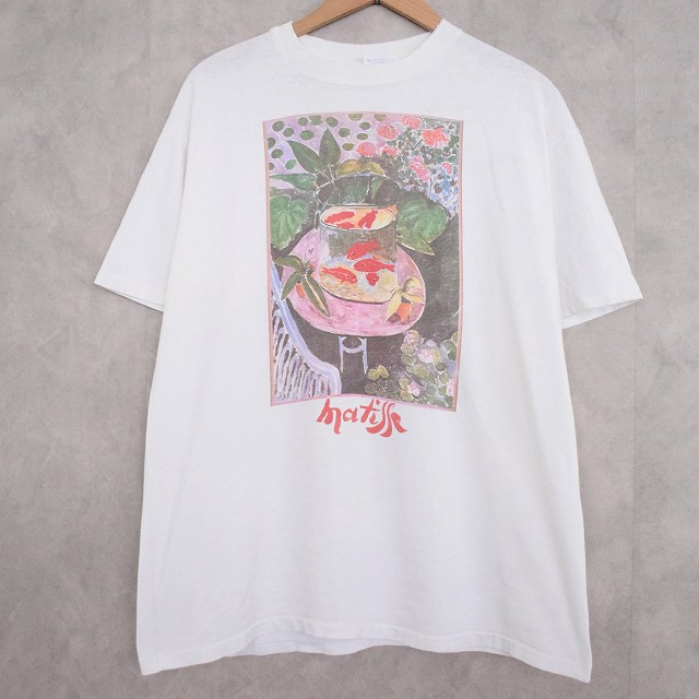 90年代 アメリカ製 アンリ マティス アート 芸術 絵画 美術 Tシャツ ビンテージ古着屋feeet 通販 名古屋 大須 メンズ 90年代 アメリカ製 アンリ マティス アート 芸術 絵画 美術 Tシャツ ビンテージ古着屋feeet 通販 名古屋 大須 メンズ