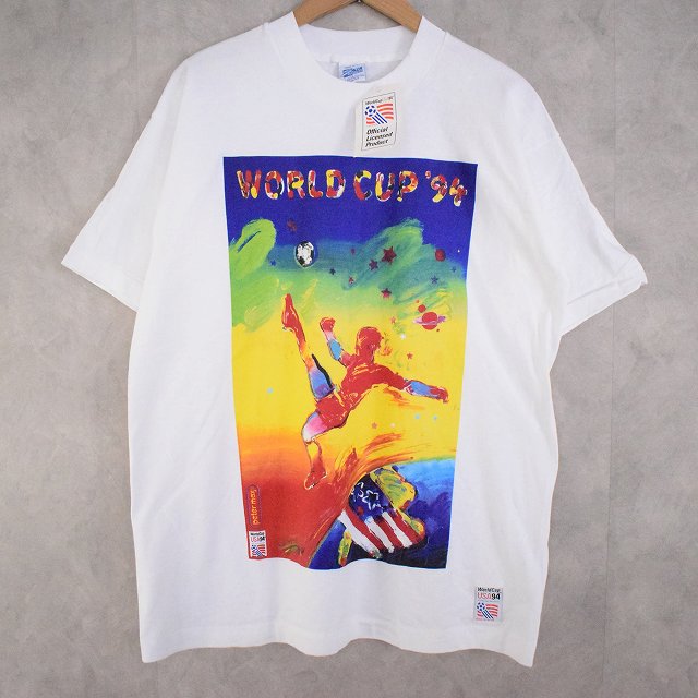 90s vintage shirt peter max W杯 ピーターマックス