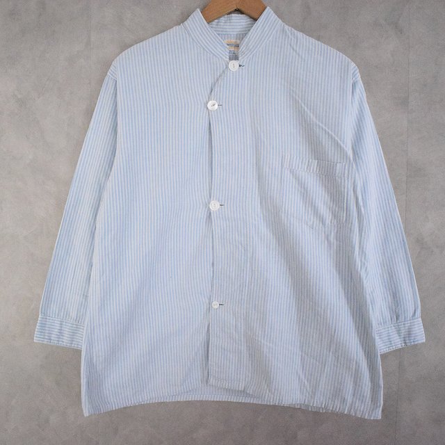 30〜40's Glover's BRIGHTON CARLSBAD Stripe Cotton Pajamas Shirt