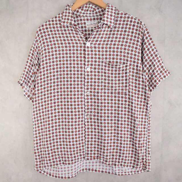 【SALE】60's Sandy Mac Donald Rayon Shirt L