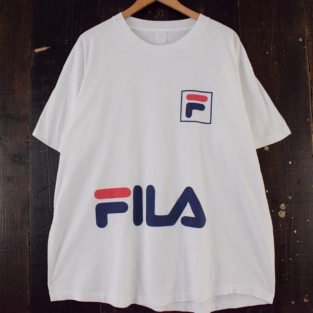 【ヴィンテージ‼︎】FILA フィラ 90sリンガー Tシャツ センターライン