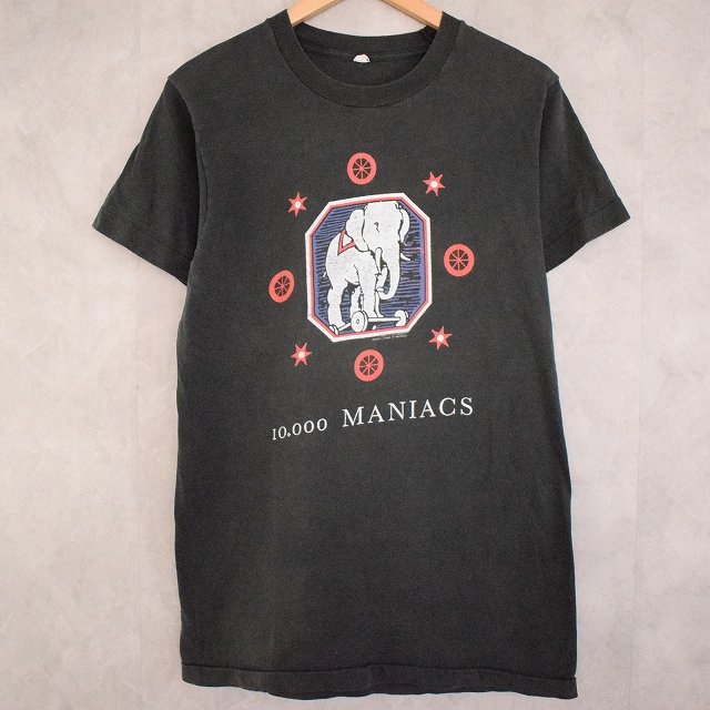 80's 10,000 MANIACS USA製 Rock Band T-shirt L